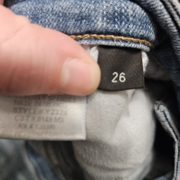 Flying monkey distressed Cutoff shorts! - Picture 3 of 8